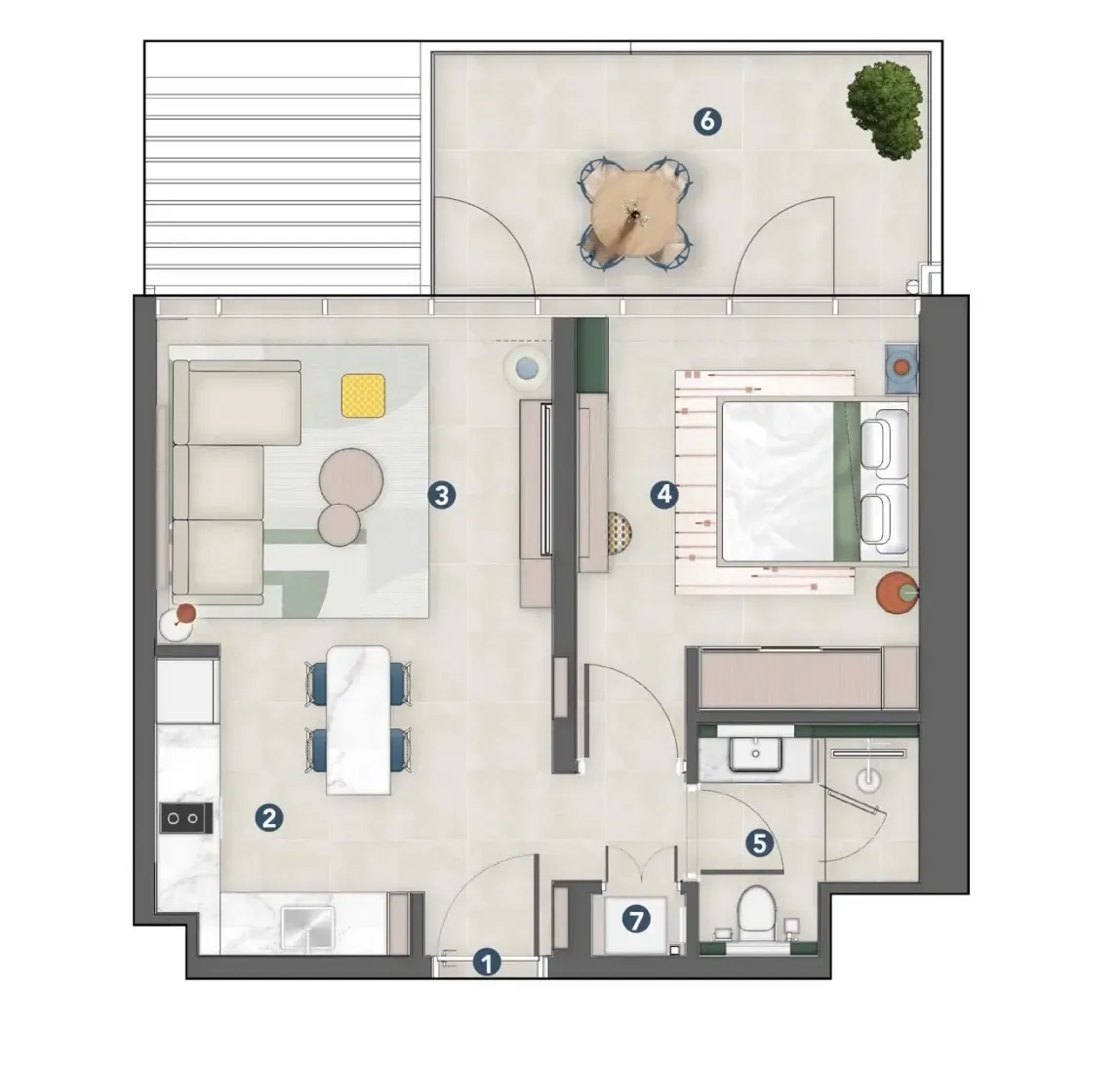 ROVE Home Meydan Horizon Floor Plans