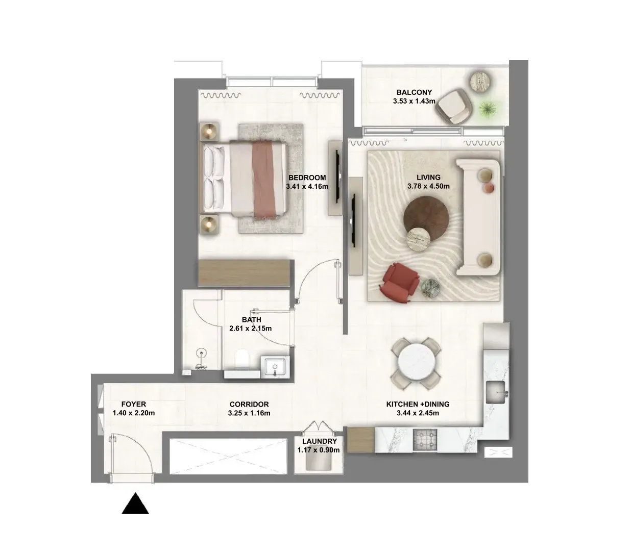 Apartments at Montiva by VIDA DCH Floor Plan