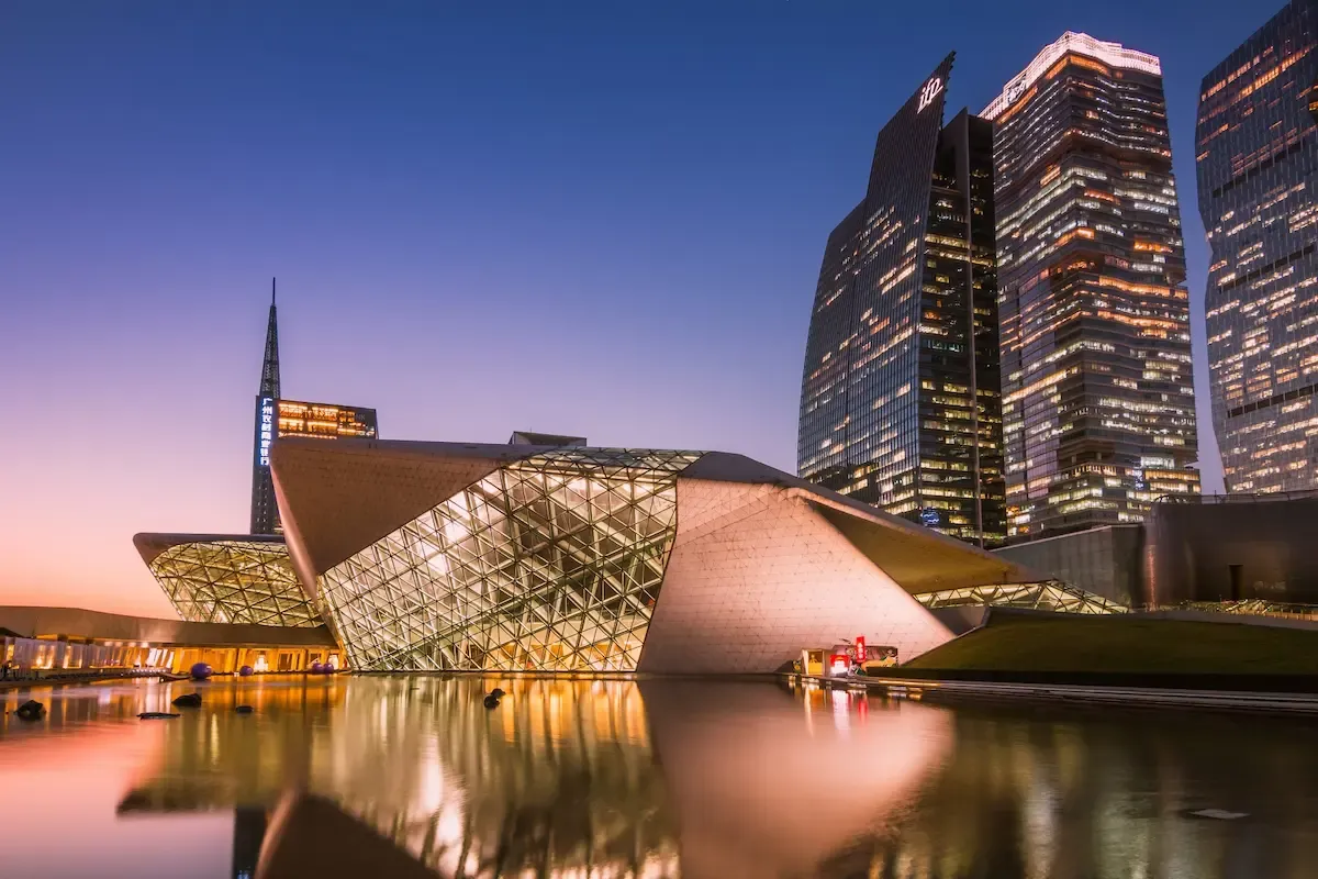 Guangzhou Opera House – Guangzhou, China