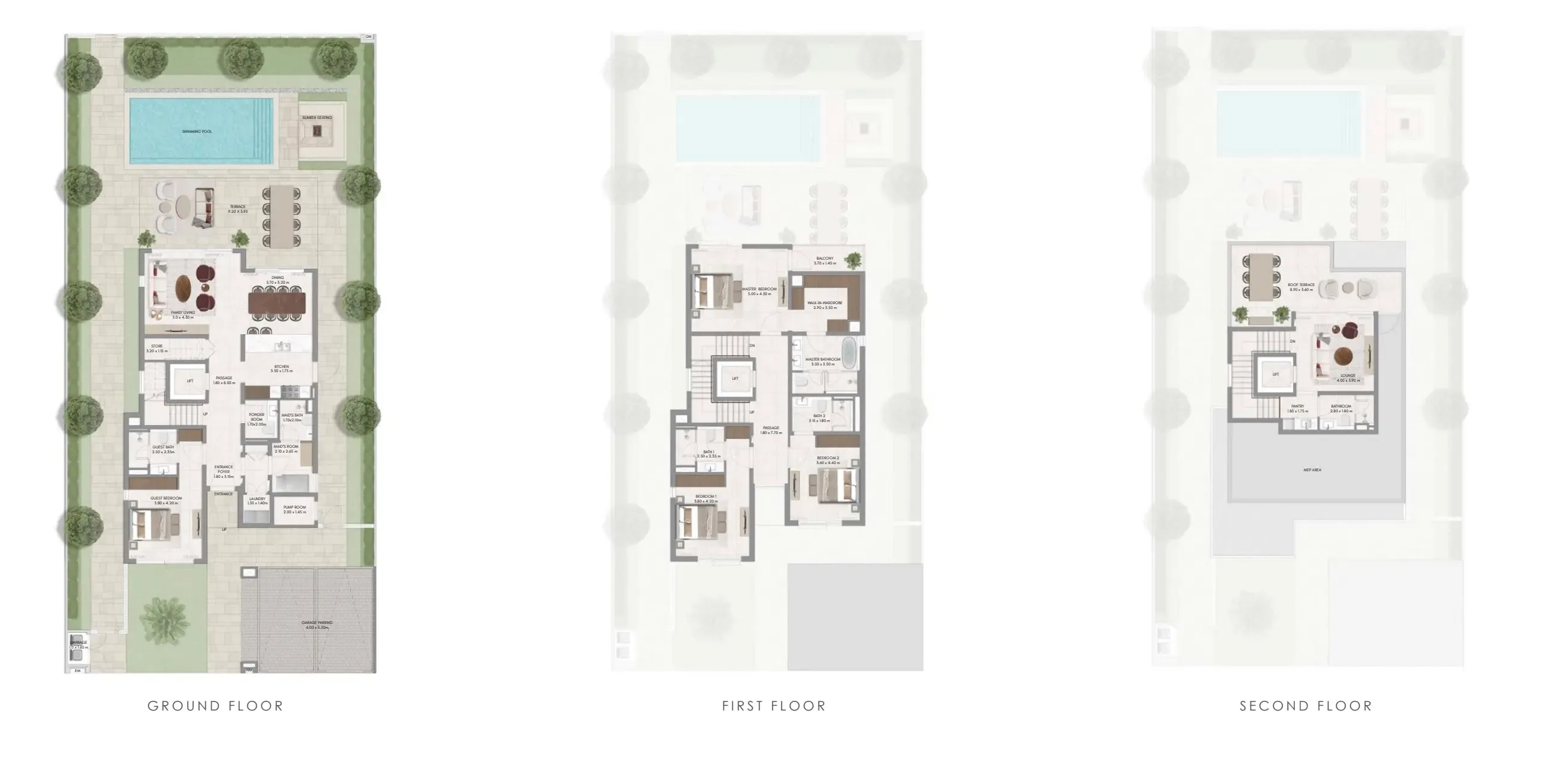 Thoughtfully Designed Villa Floor Plans