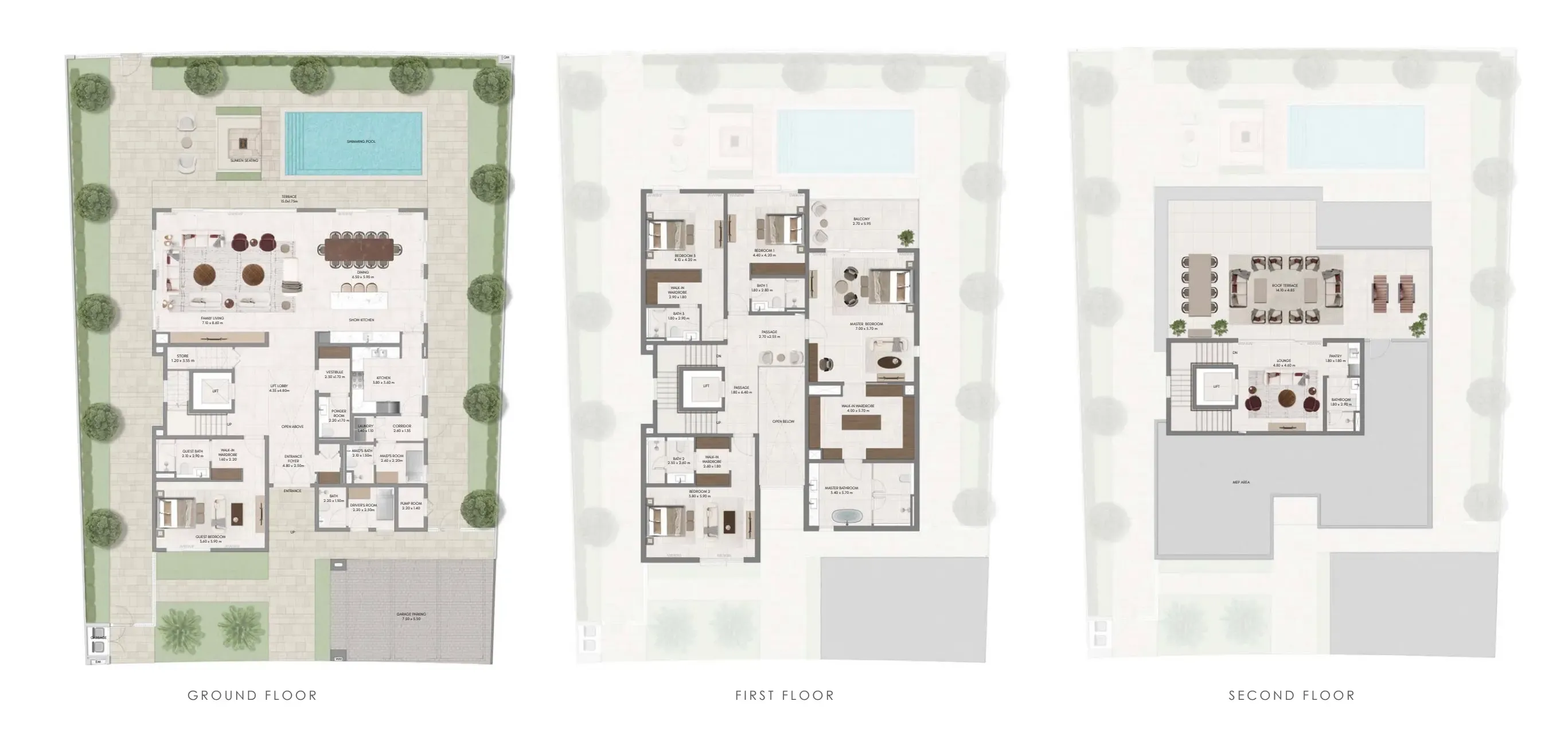 Thoughtfully Designed Villa Floor Plans