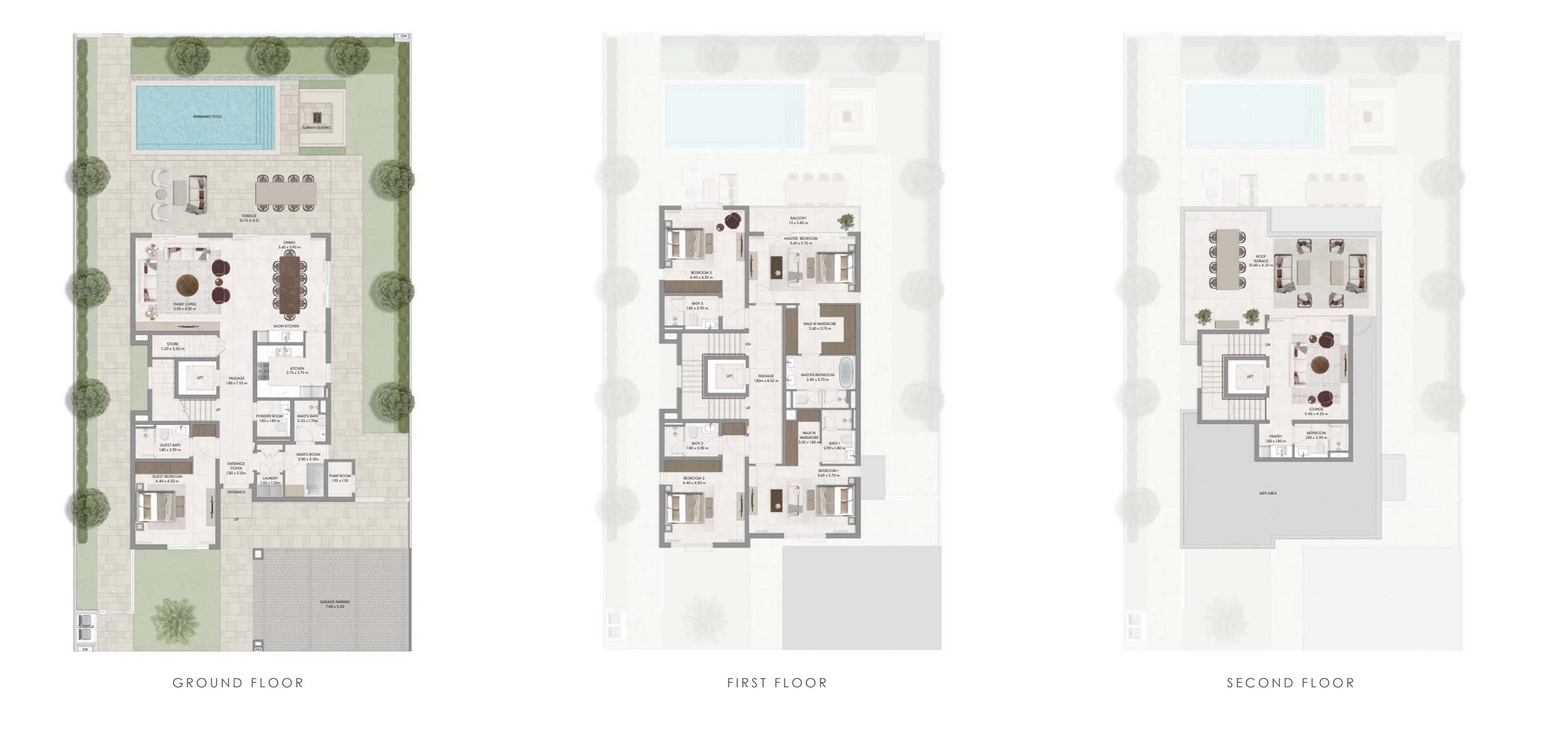 Thoughtfully Designed Villa Floor Plans