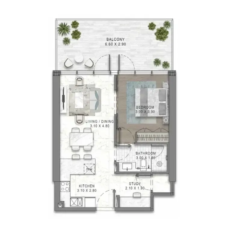 DAMAC District at DAMAC Hills Floor Plans