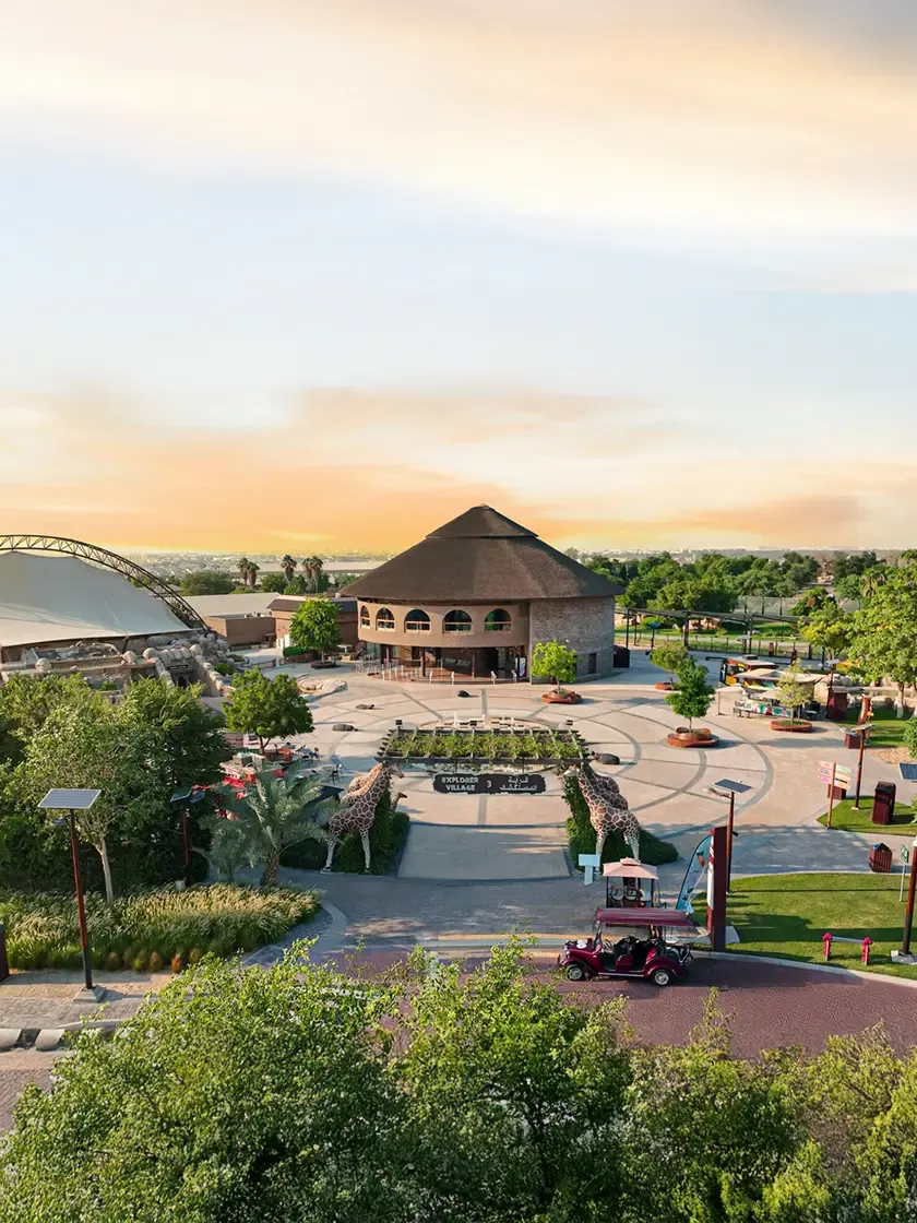 dubai safari park village dubailand attraction