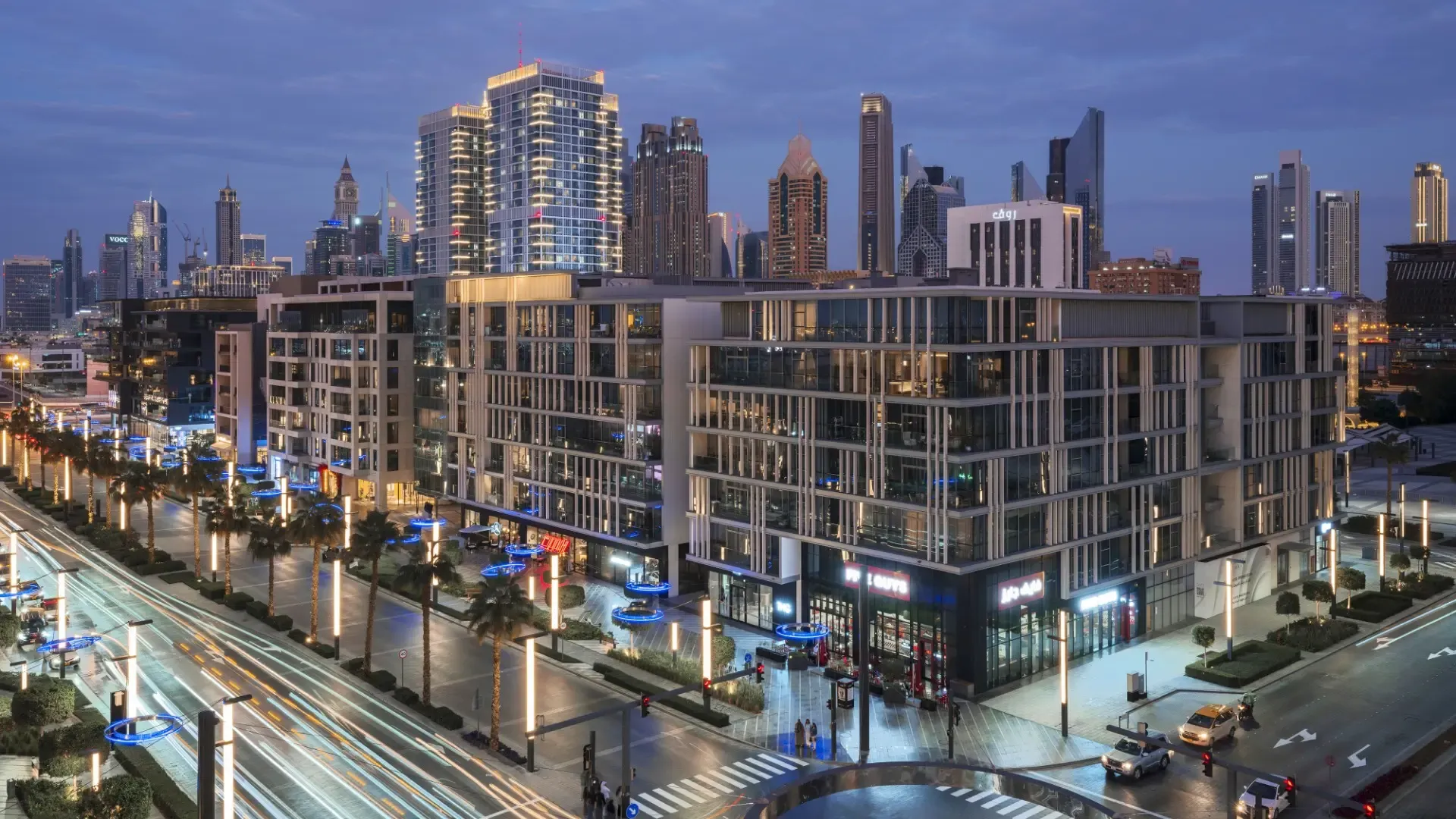 Meraas City Walk residential development in Dubai representing the Meraas portfolio of developments qualifying for Emirates NBD integrated off-plan mortgage financing under the April 2026 MoU with Dubai Holding Real Estate