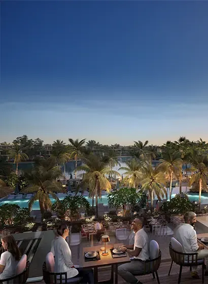View of the nearby Mall of the Emirates, a short drive from Tilal Al Ghaf