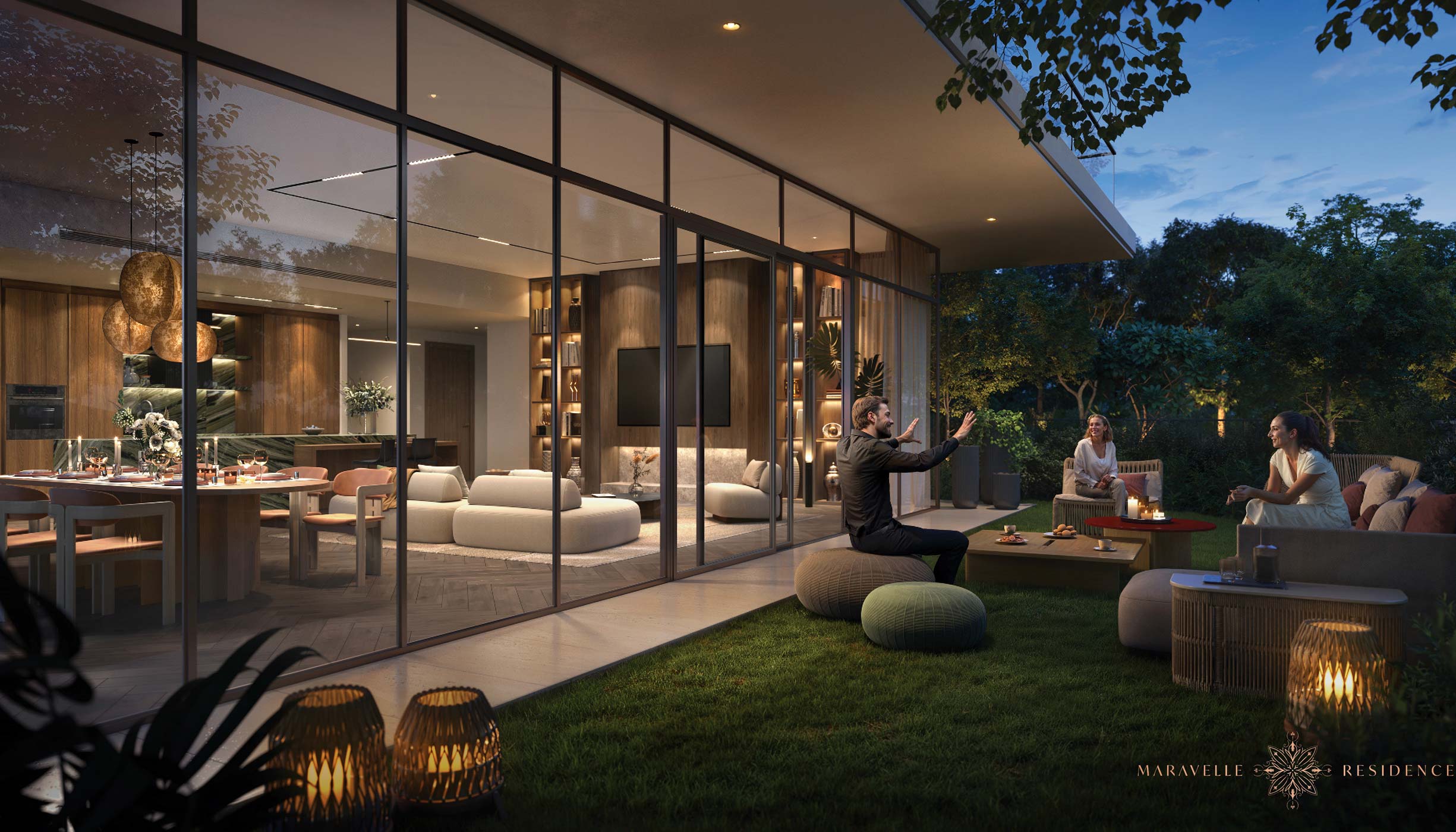 Maravelle Residences in Ghaf Woods