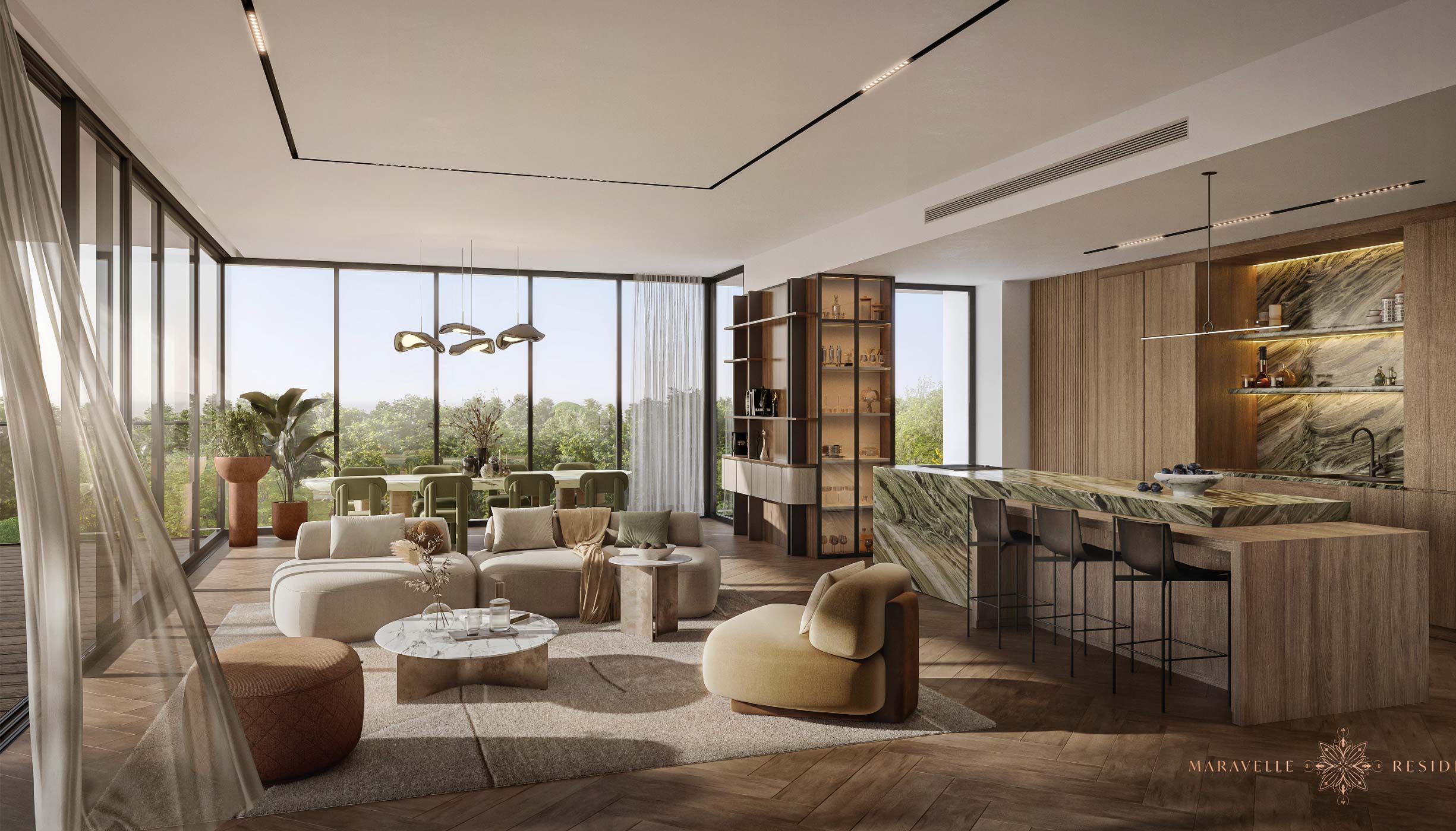 Maravelle Residences in Ghaf Woods