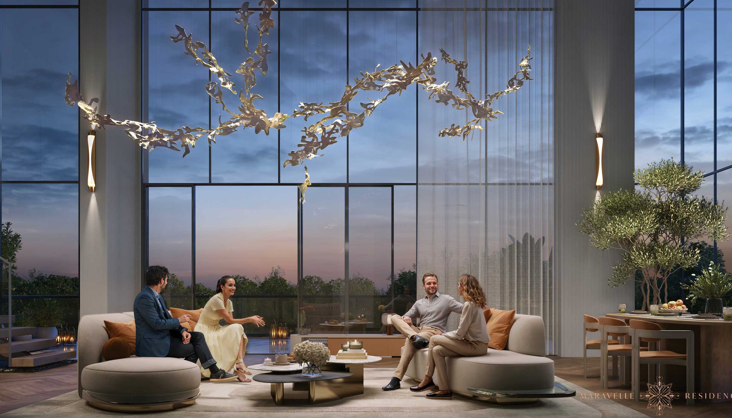 Maravelle Residences in Ghaf Woods