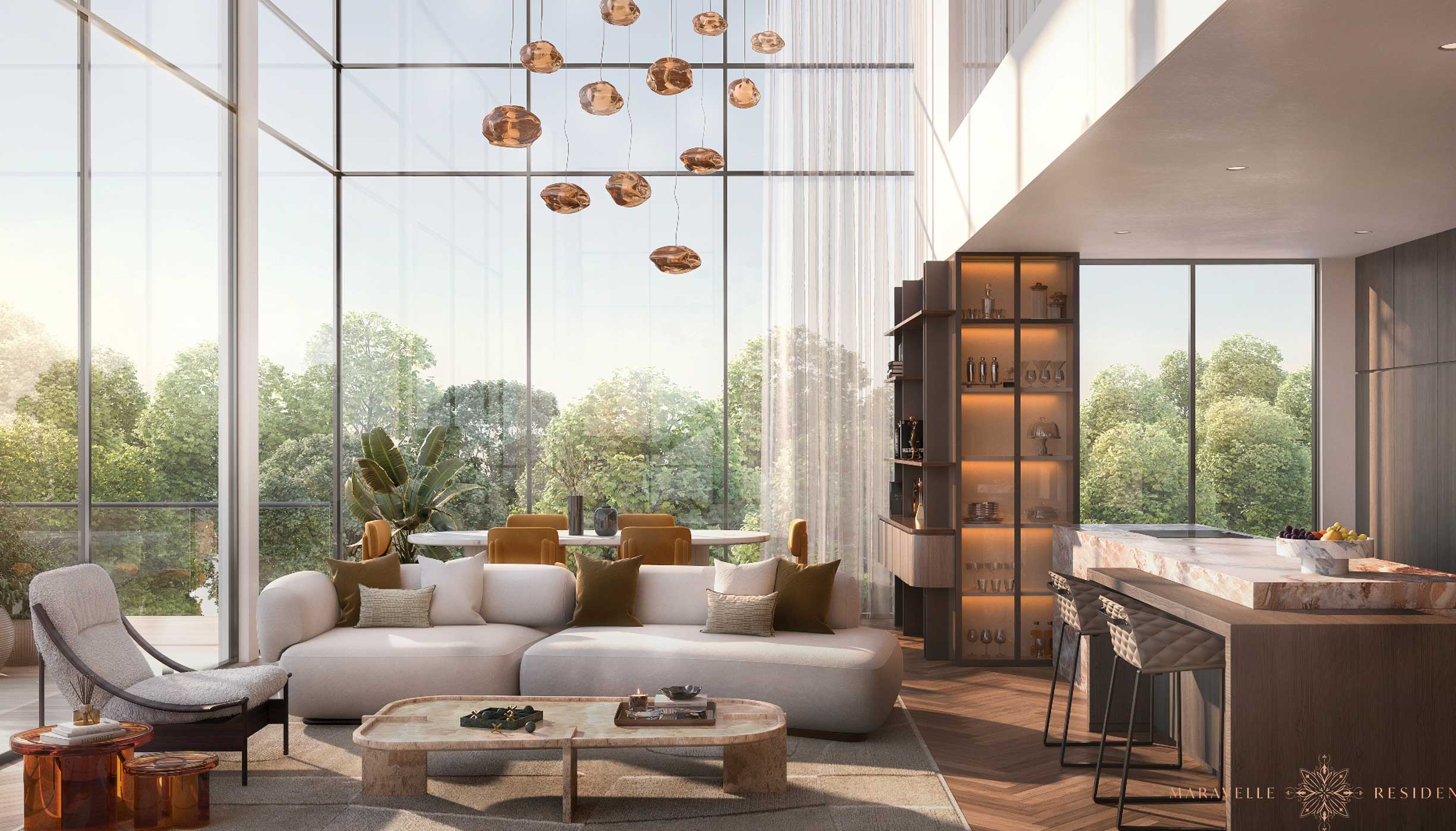 Maravelle Residences in Ghaf Woods