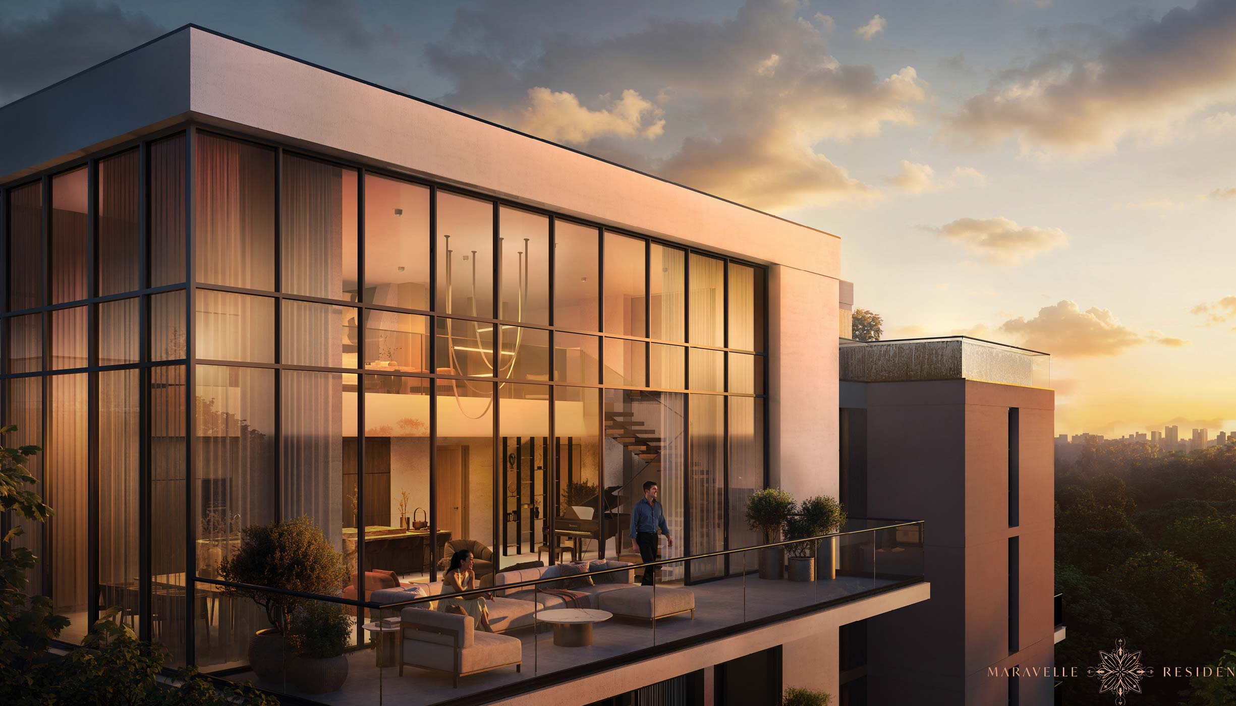 Maravelle Residences in Ghaf Woods