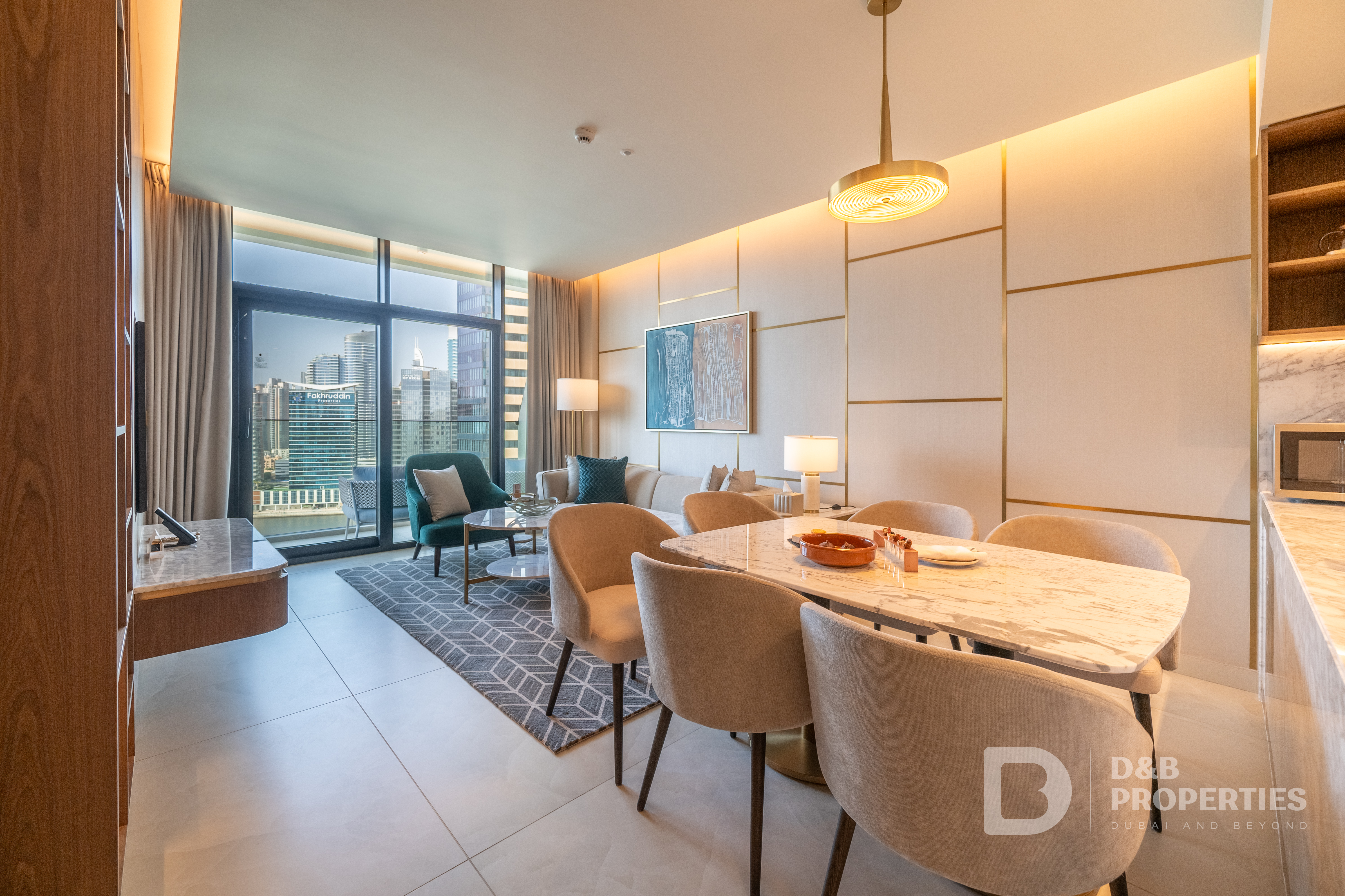Burj And Canal View | Brand New | Bills Included