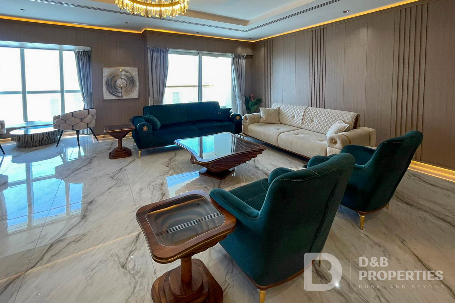 Sky-High Palm & Marina Penthouse | Fully Furnished