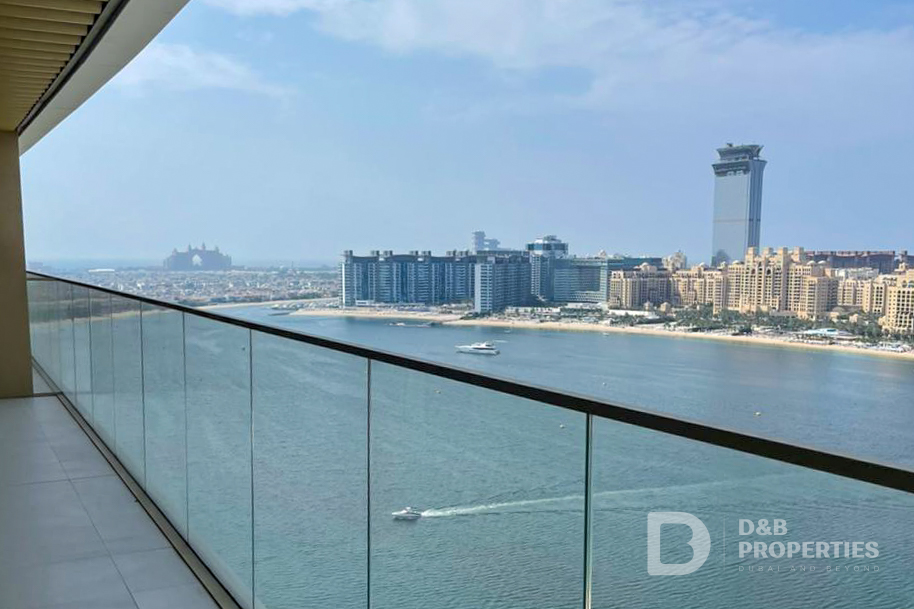 2BR | Vacant Now | Full Palm View | Must See