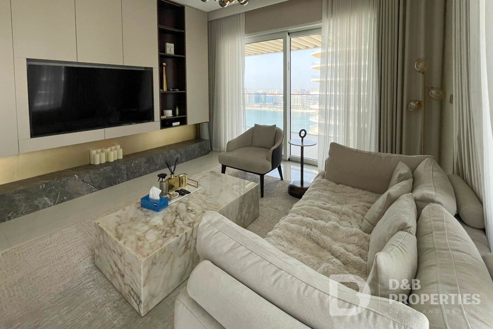 2BR | Vacant Now | Full Palm View | Must See