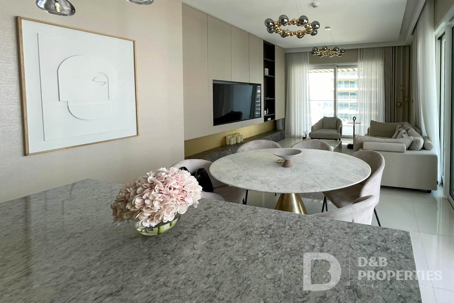 2BR | Vacant Now | Full Palm View | Must See