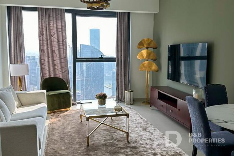 High Floor | Fully Furnished | BLVD View
