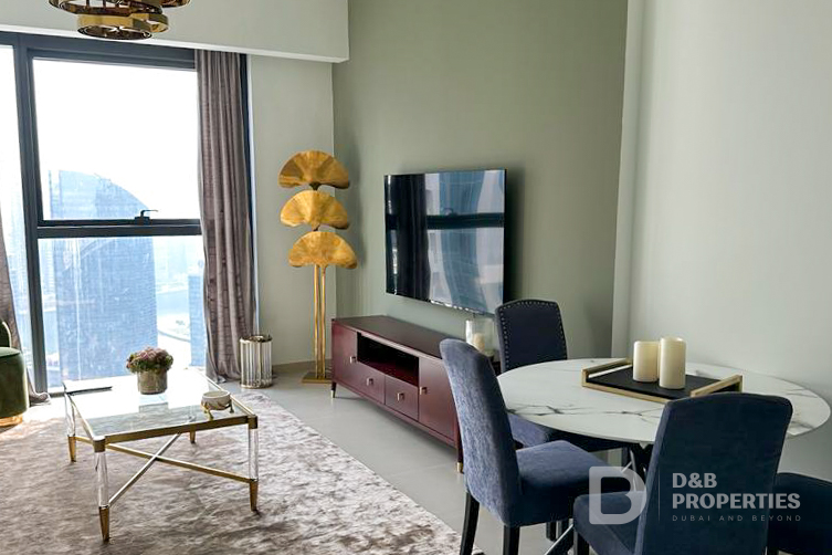 High Floor | Fully Furnished | BLVD View