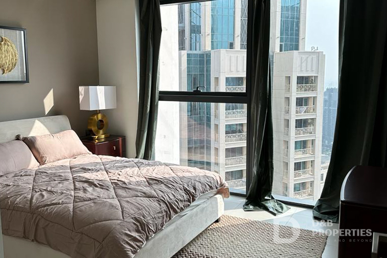 High Floor | Fully Furnished | BLVD View