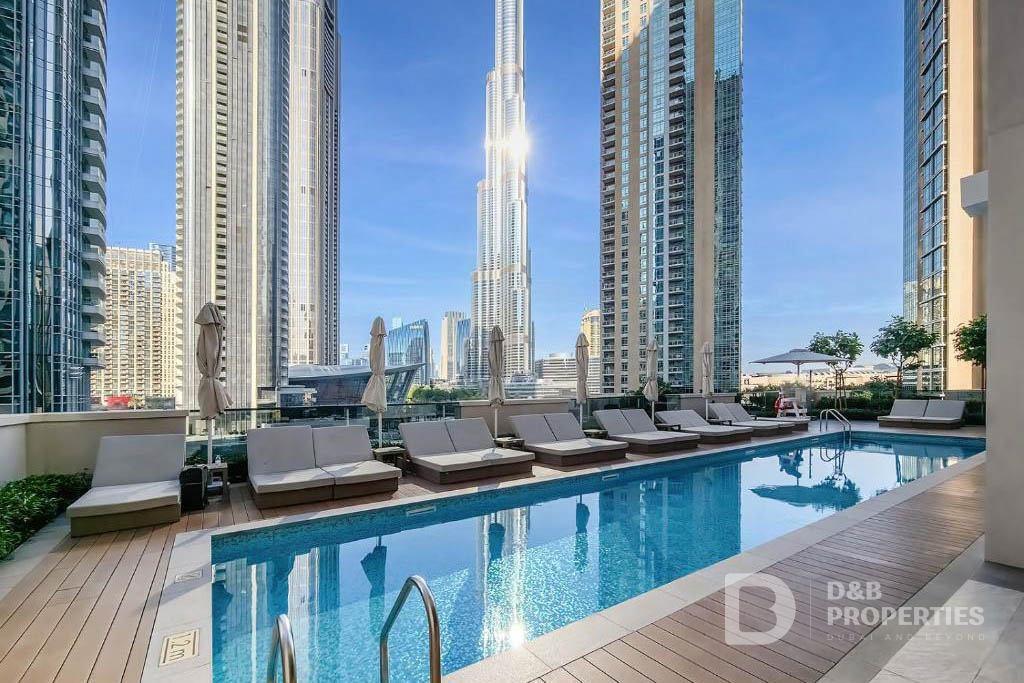 High Floor | Fully Furnished | BLVD View