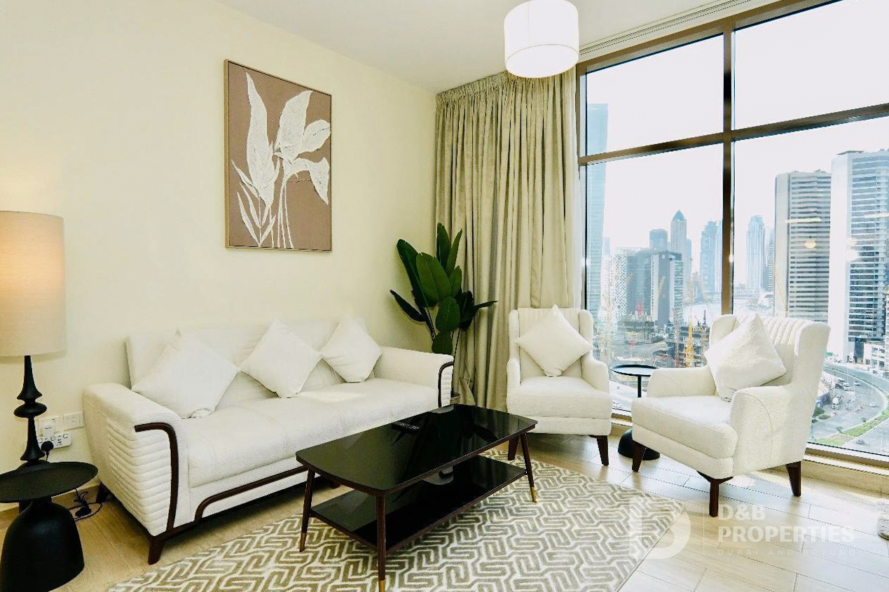 Canal and Burj View | Fully Furnished | Spacious