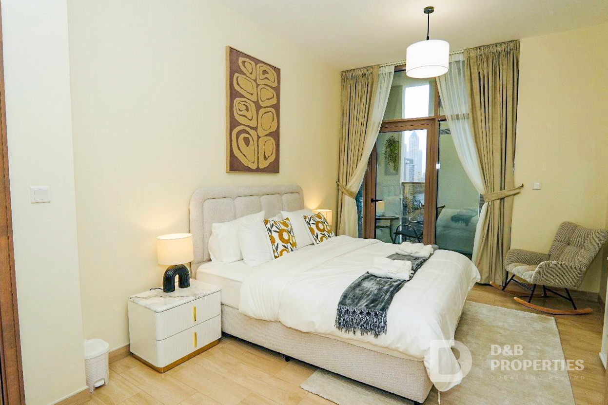 Canal and Burj View | Fully Furnished | Spacious