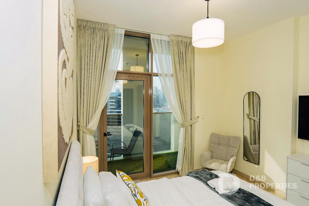 Canal and Burj View | Fully Furnished | Spacious