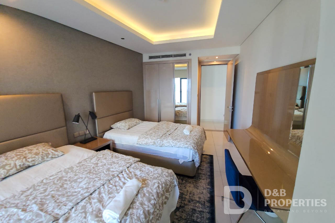 Furnished 2BR | Paramount Towers | High Floor