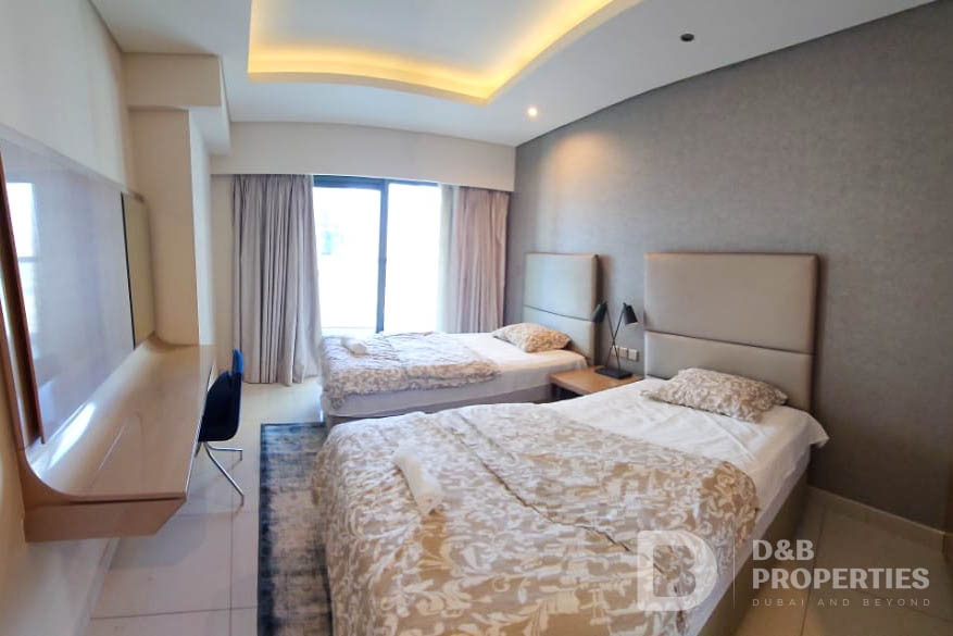 Furnished 2BR | Paramount Towers | High Floor