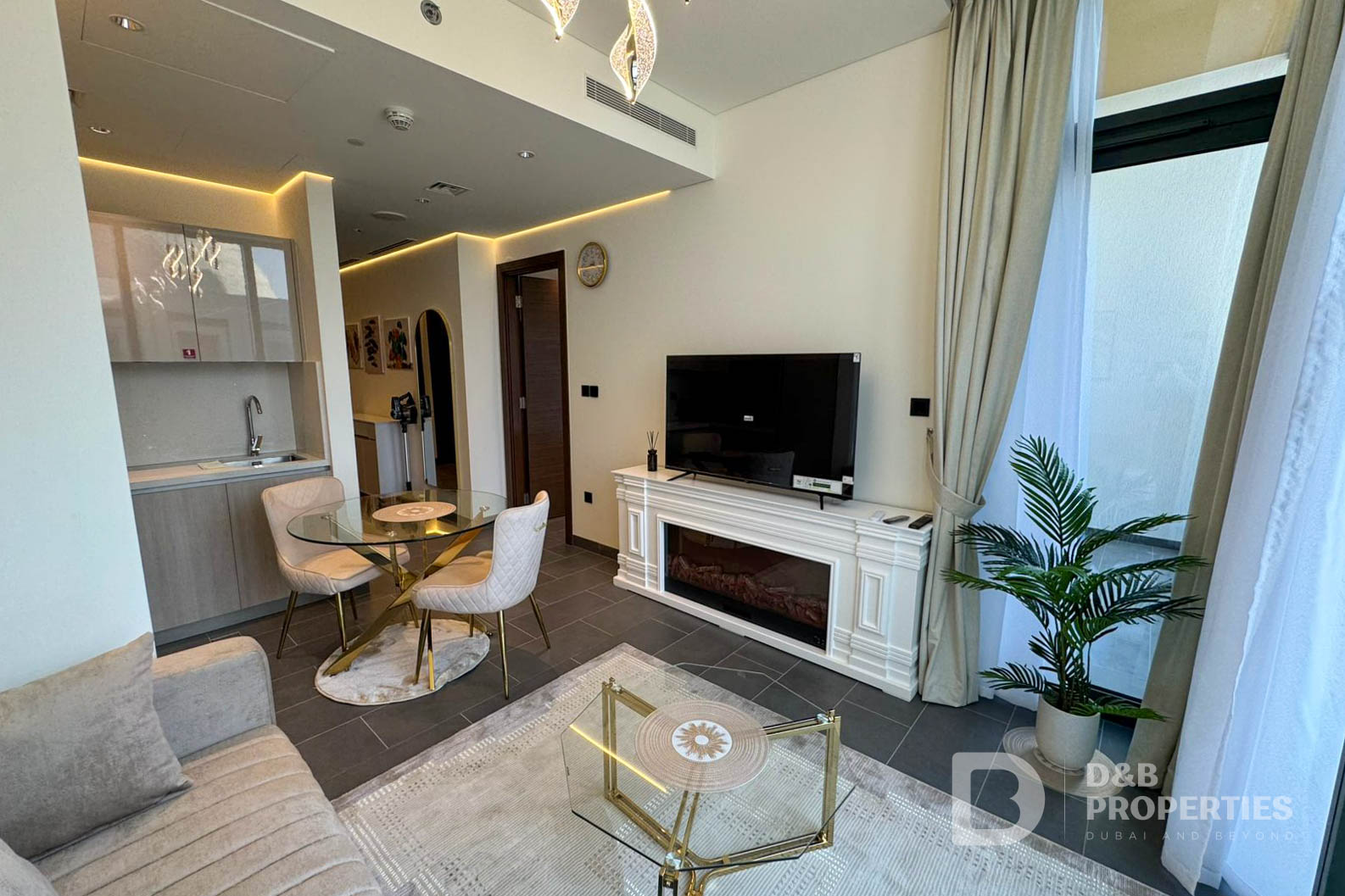 Furnished | Multiple Cheques | Low Floor
