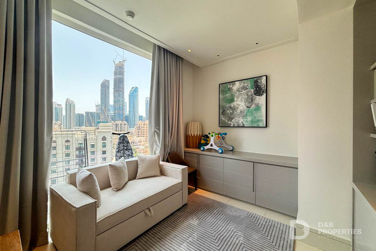 BURJ KHALIFA VIEW | STUDY ROOM | VACANT