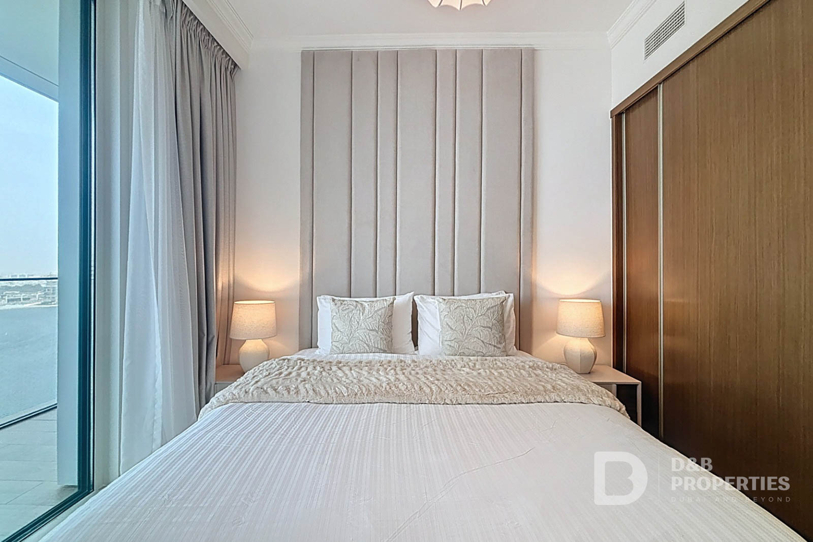 Sea and Marina Skyline View | High End Furnishings