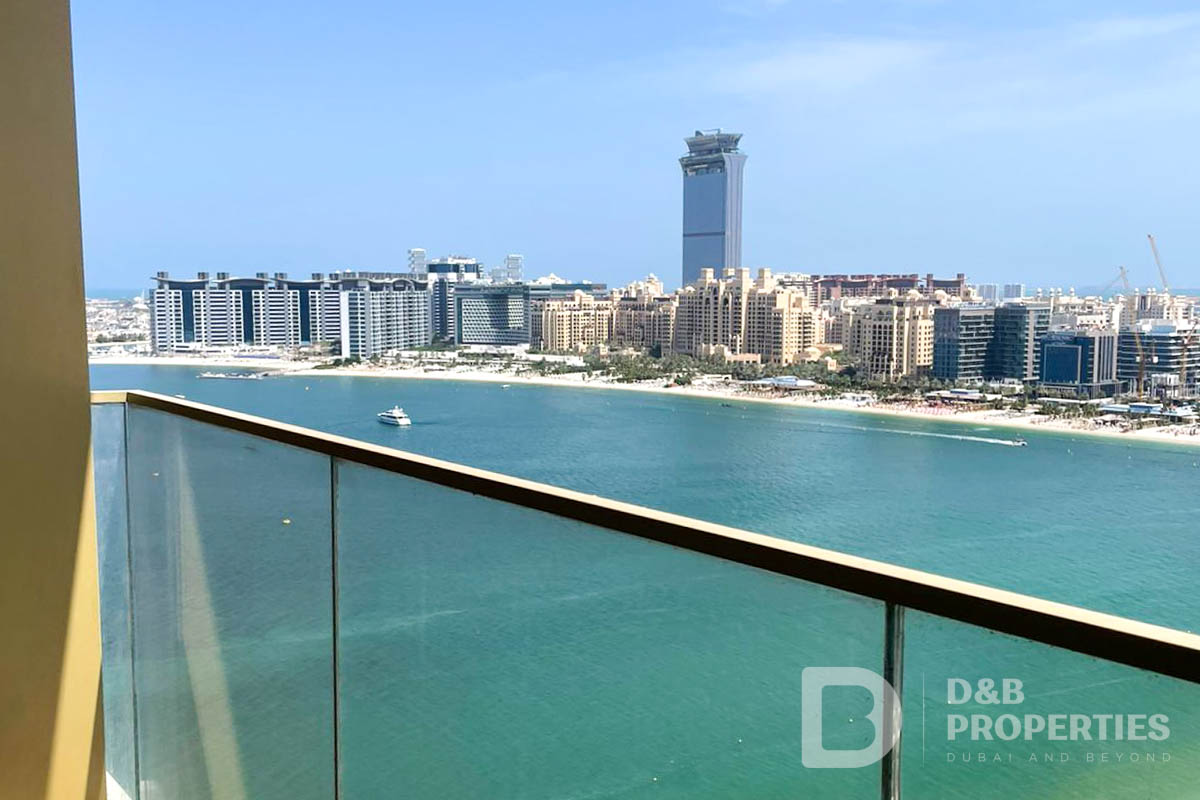 Stunning 2 Bed | Panoramic Palm View | Vacant