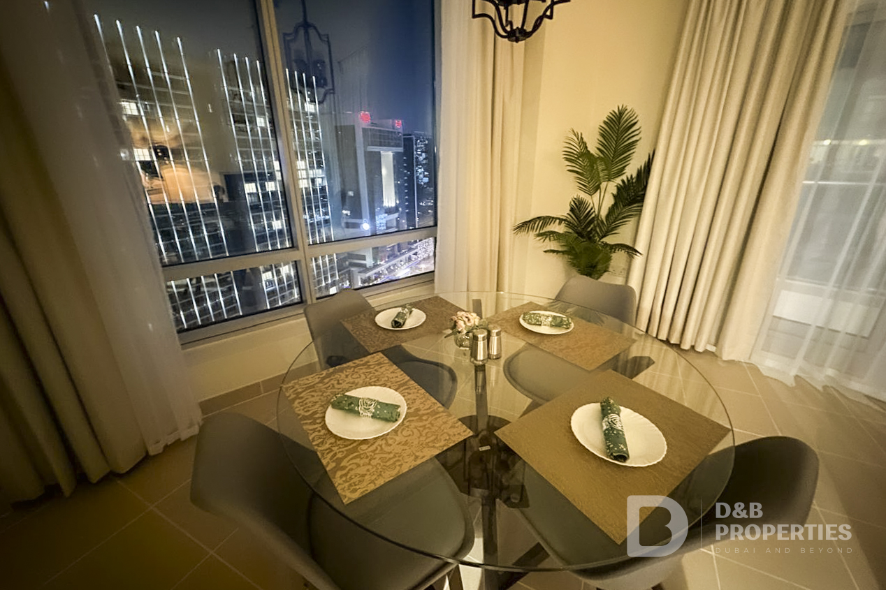 Burj View | Furnished | Available Now