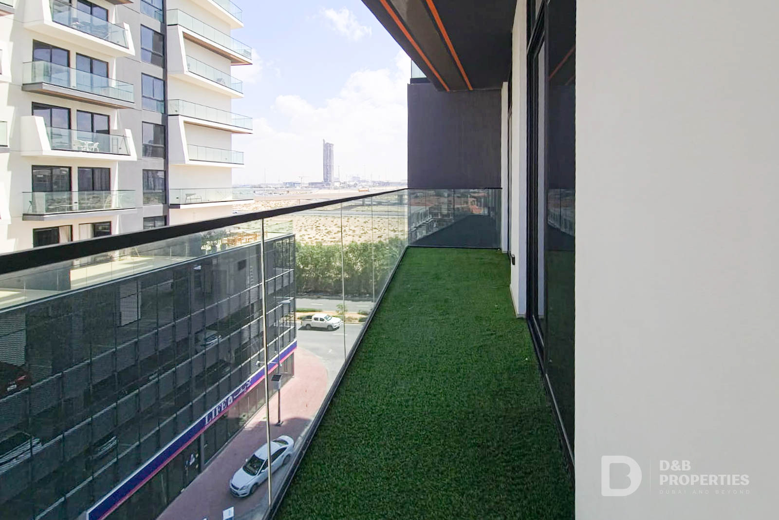 Vacant | L Shaped Balcony | Pool View