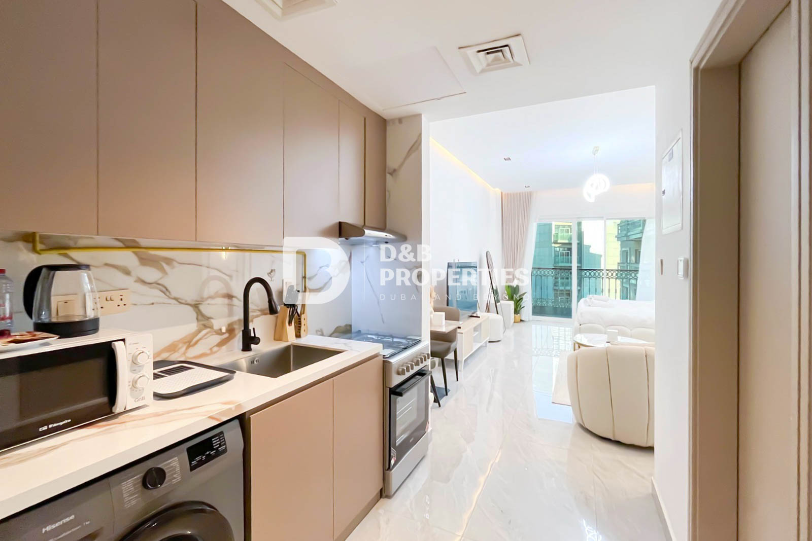 Spacious | Fully Furnished | Pool & open view