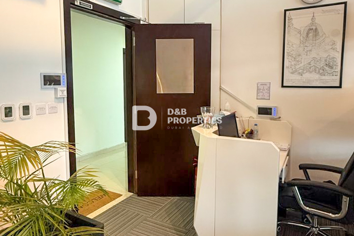 Fitted Office | Burj Khalifa View | Furnished