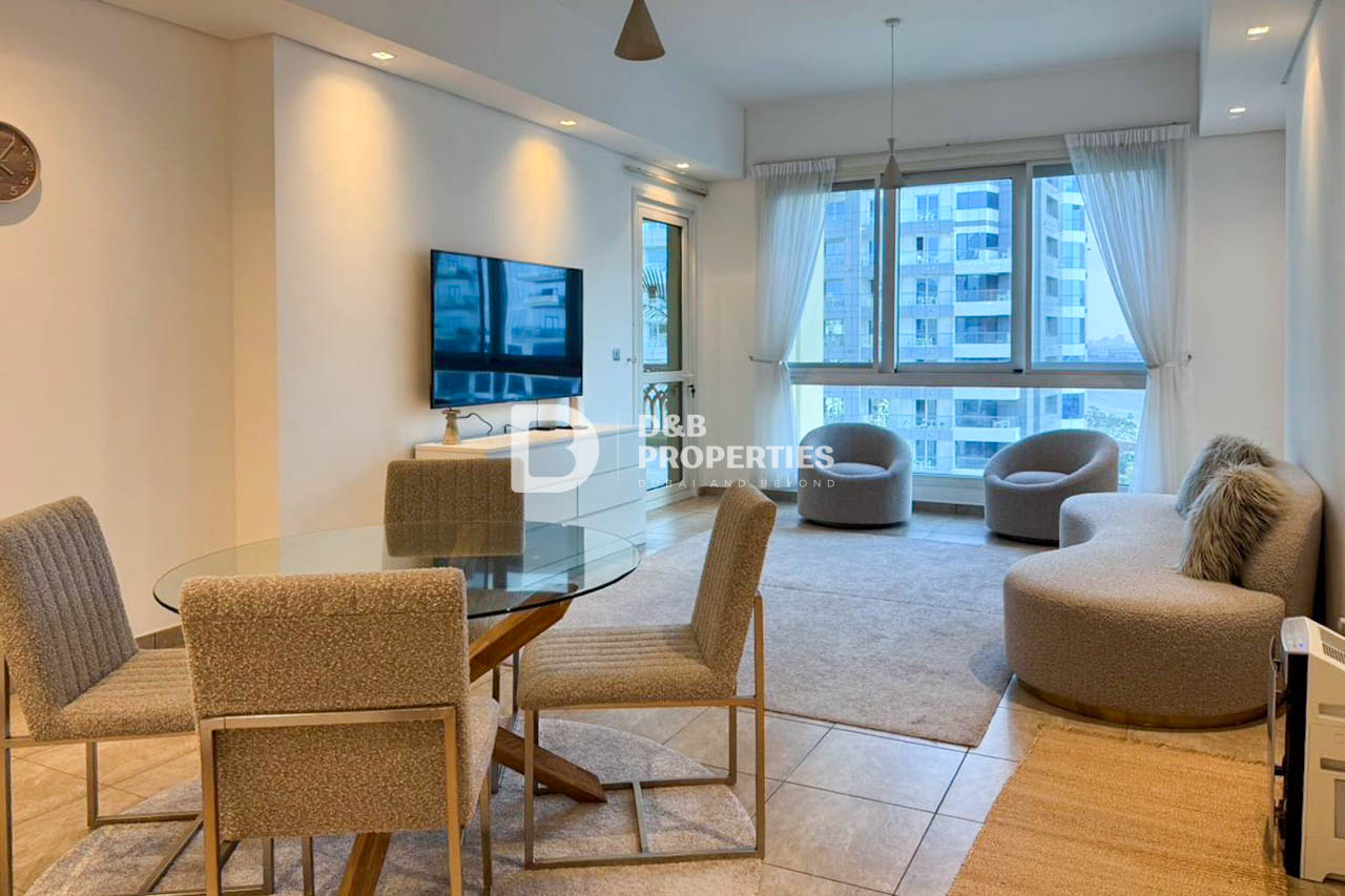 Vacant Now | Large 2BR + Maid | Sea & Marina View