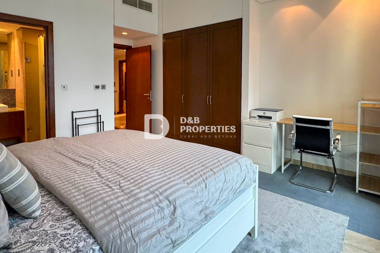Vacant Now | Large 2BR + Maid | Sea & Marina View