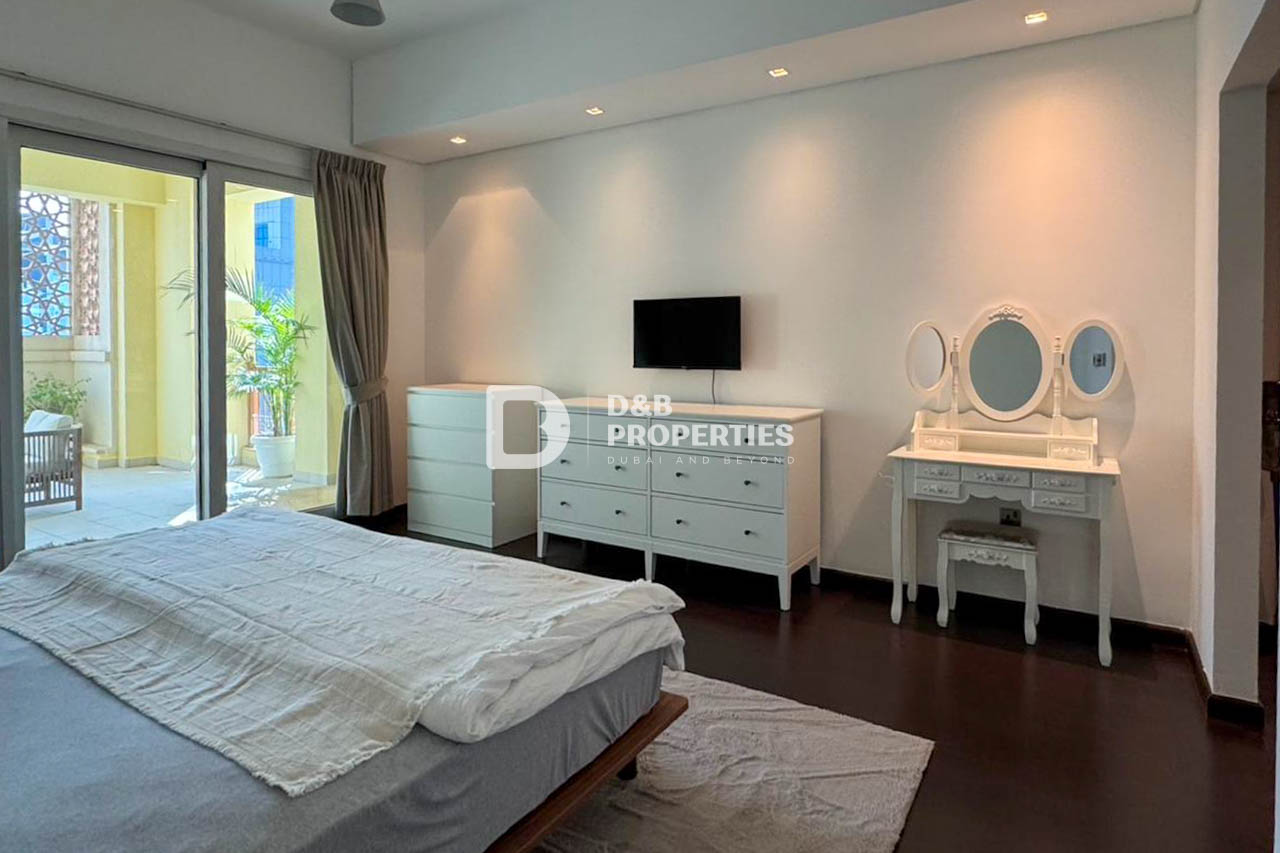 Vacant Now | Large 2BR + Maid | Sea & Marina View