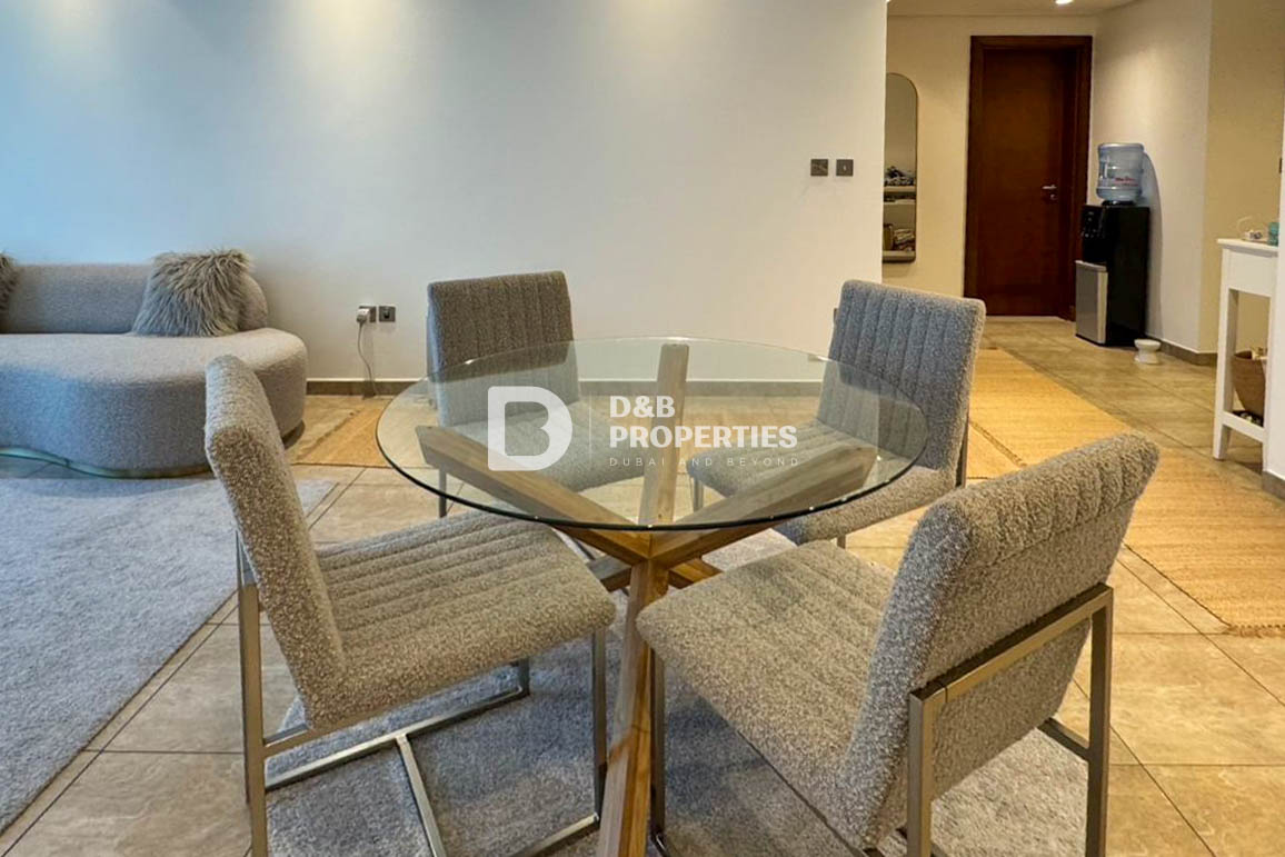 Vacant Now | Large 2BR + Maid | Sea & Marina View