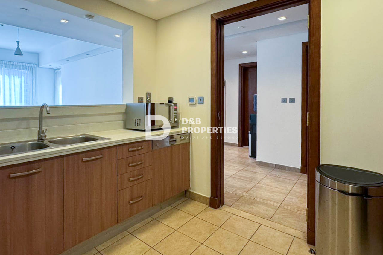 Vacant Now | Large 2BR + Maid | Sea & Marina View