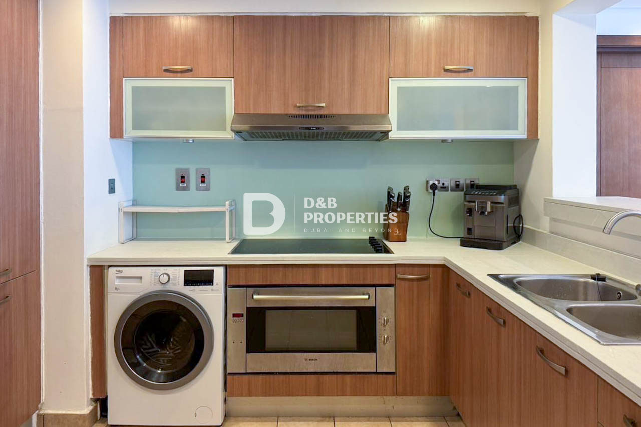 Vacant Now | Large 2BR + Maid | Sea & Marina View