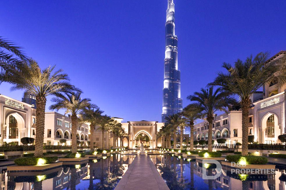 Burj Khalifa View | Vacant | Big Study