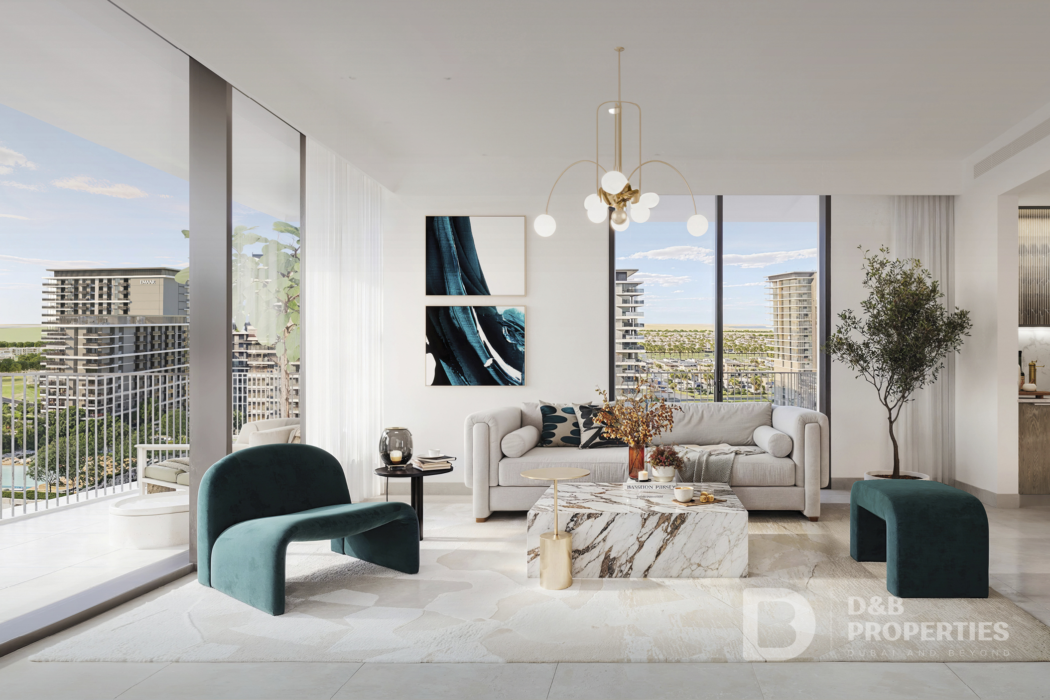 Direct Access to Mall and Park | Modern Layout