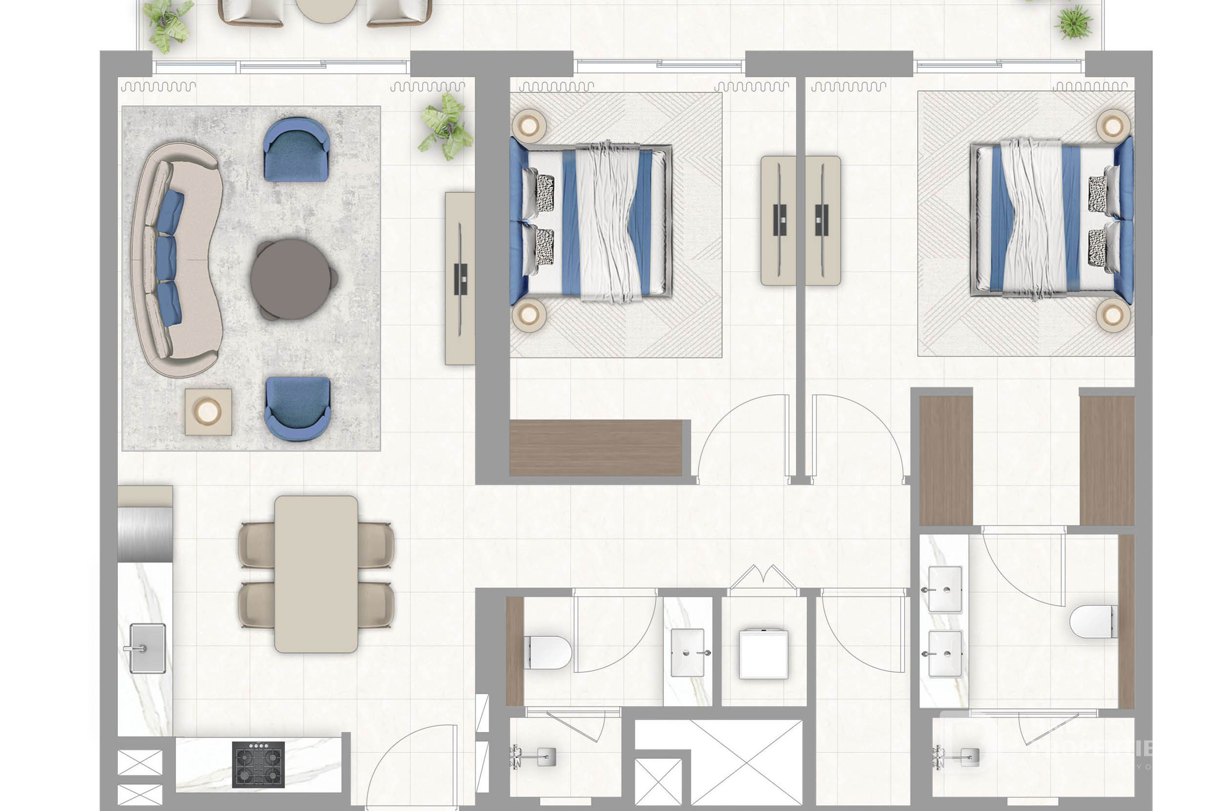 High Floor | Sea View | Below OP | Marina Access