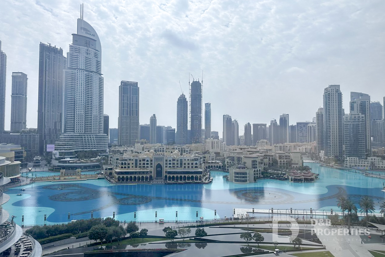 Full Fountain View | Luxurious | Vacant | Big Size