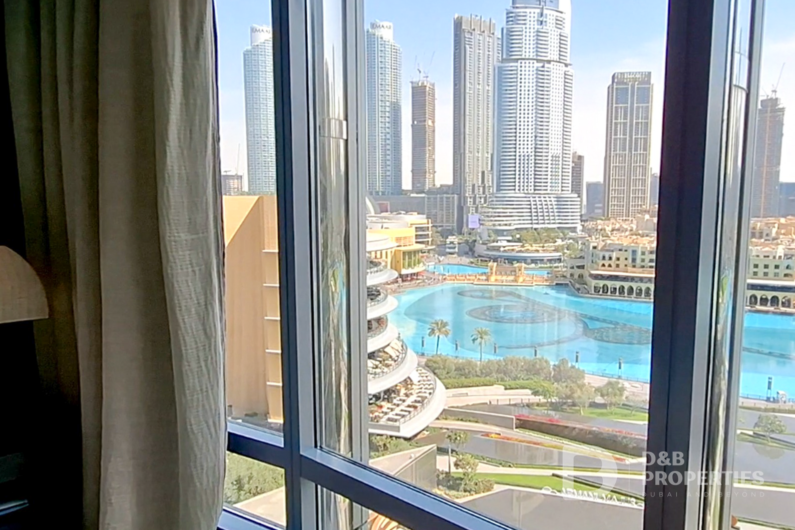 Full Fountain View | Luxurious | Vacant | Big Size