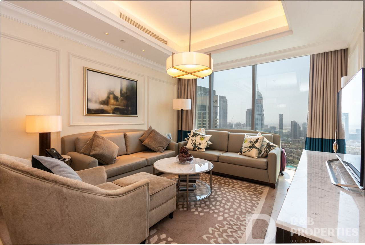 Spacious | High Floor | Burj Views | Furnished