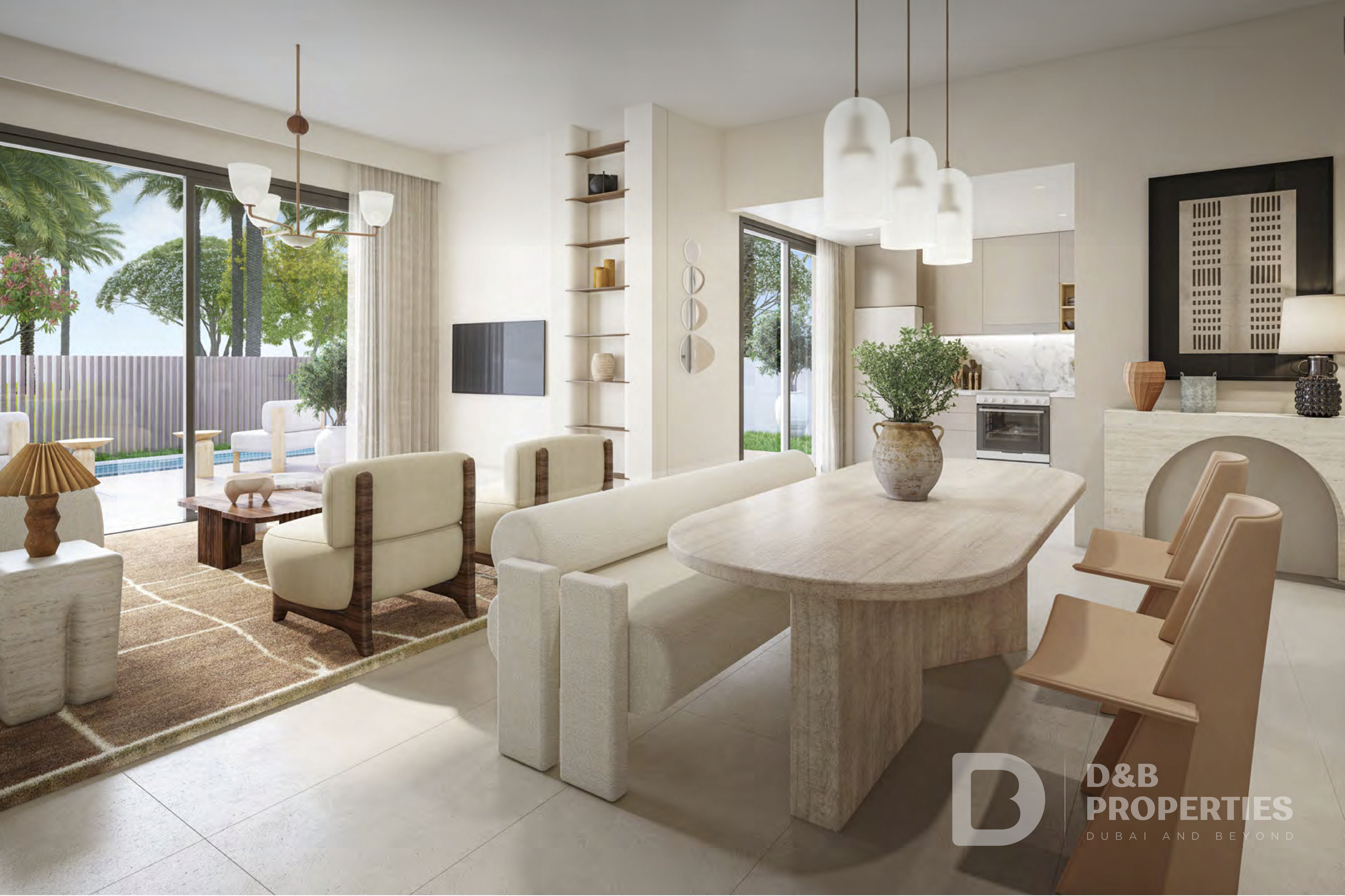 Lagoon View | Corner Unit Layout | Exclusive